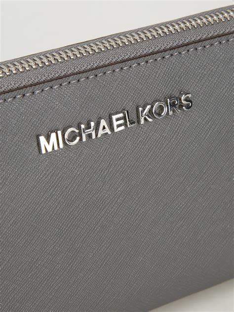 ebay michael kors wallet grey used|Michael Kors Wallet Used for sale .